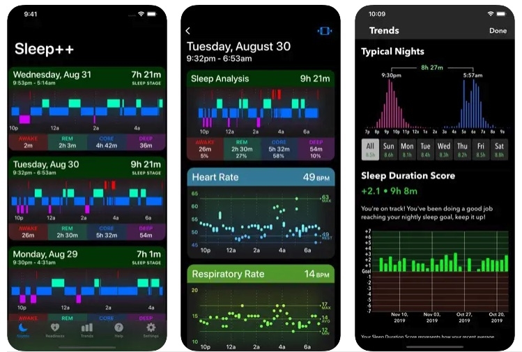 Sleep ++ — приложение для сна для Apple Watch