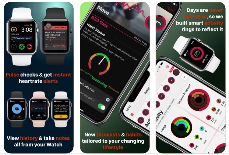 Heartwatch — приложение для сна для Apple Watch