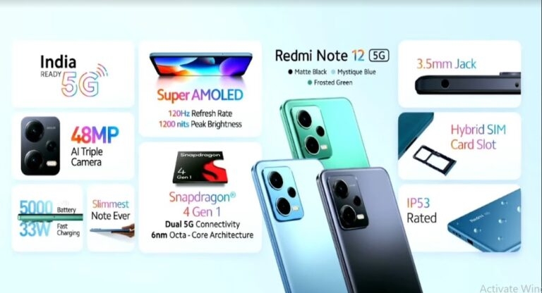 Redmi Note 12 Series Unveiled in India; Features 200MP Camera & 120W
