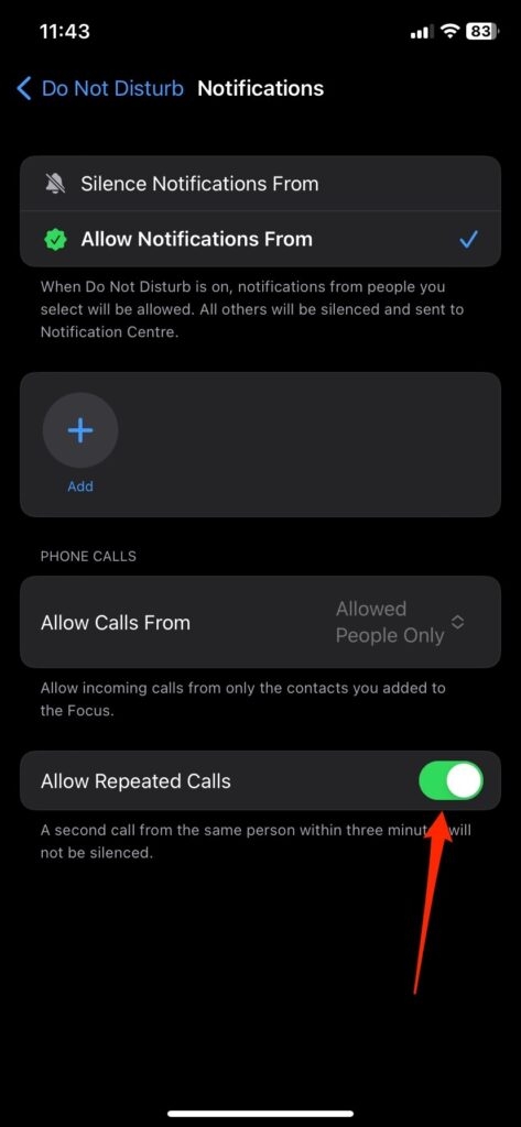 iPhone Focus Settings - Stop Calls on iPhone Without Blocking