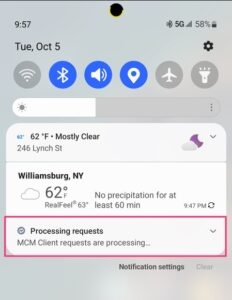 Fix: "MCM Client requests are processing" Notification | TechLatest