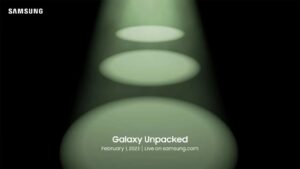 Samsung Galaxy S23 Unpacked Event Invite