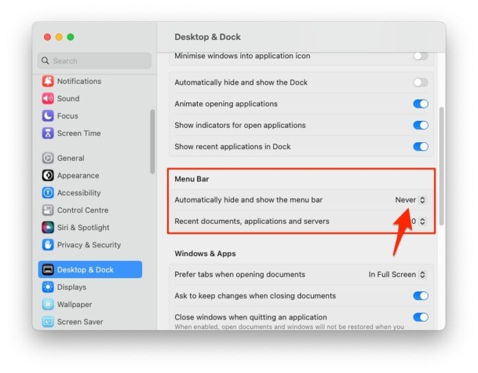 Is Your MacBook Menu Bar Disappeared? Here's How to Fix | TechLatest