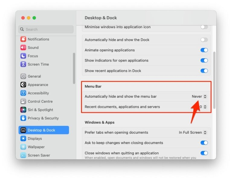 Is Your MacBook Menu Bar Disappeared? Here's How to Fix TechLatest