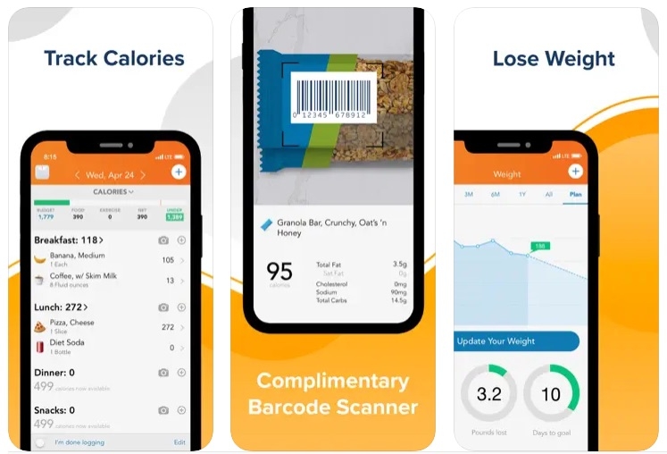 Lose It - Calorie Counter App for Android and iOS