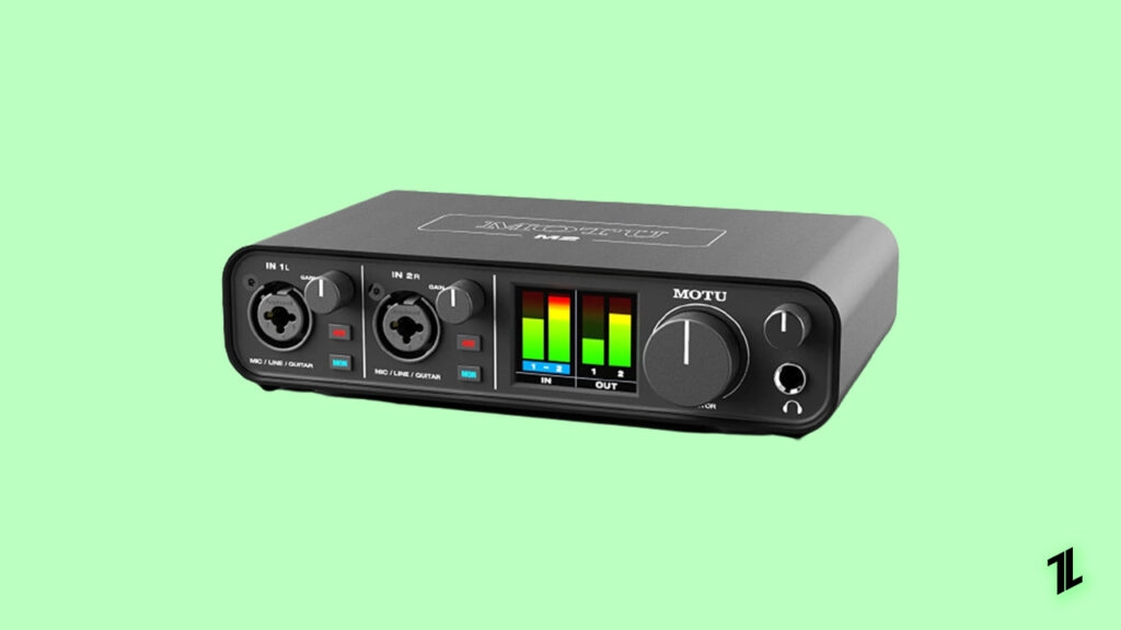 MOTU M2 USB-C Audio Interface for Mac