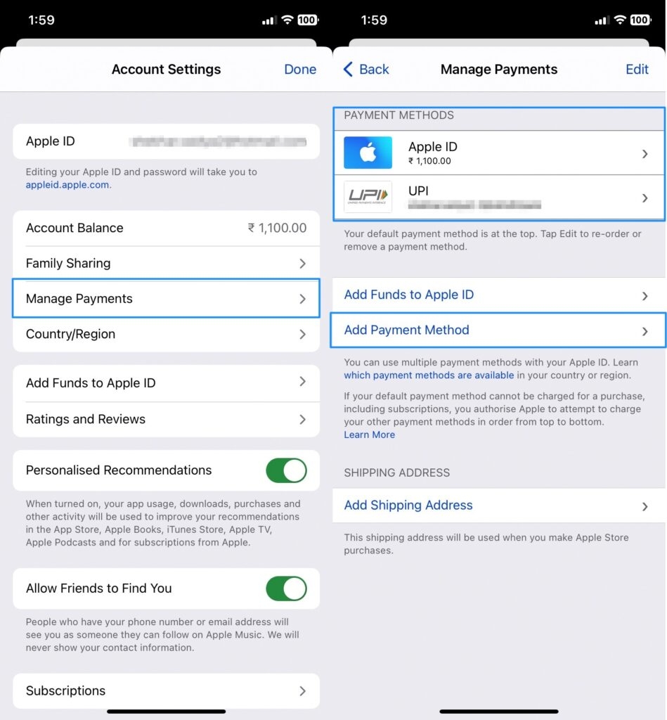 Способы оплаты iPhone - почему Snapchat не загружается на моем iPhone