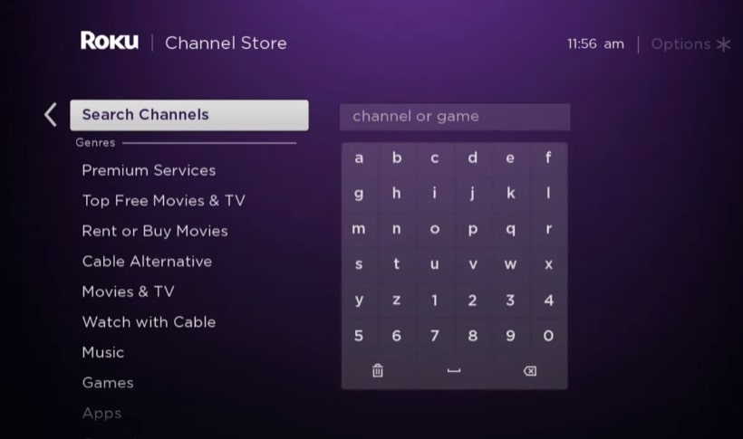 Install and Activate NBC on Roku