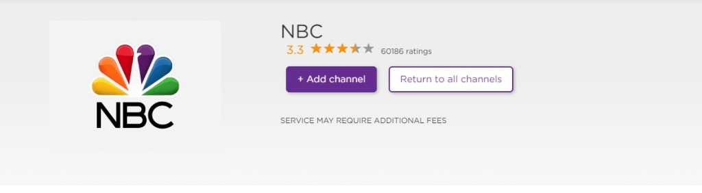 Install and Activate NBC on Roku