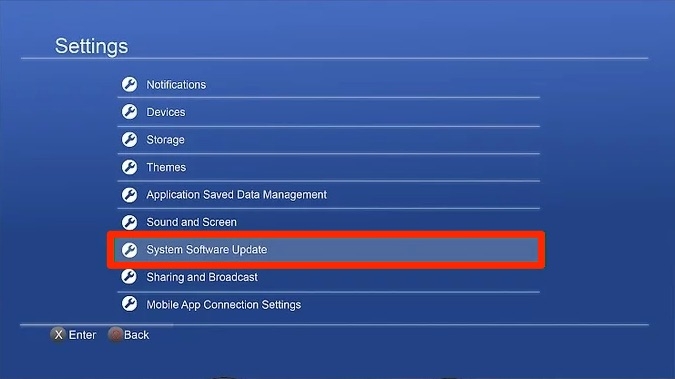 Update System Software on PlayStation - Error WS-37469-9 on PlayStation 4