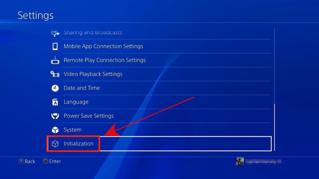 Reset Playstation Settings - Error WS-37469-9 on PlayStation 4