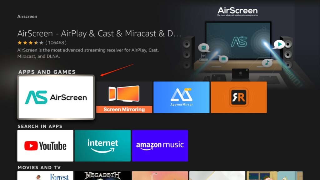 AirScreen Fire TV - Cast Oculus Quest 2 to Firestick
