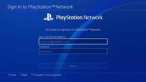 Sign In to PS Network - Error E-8210604A on PlayStation