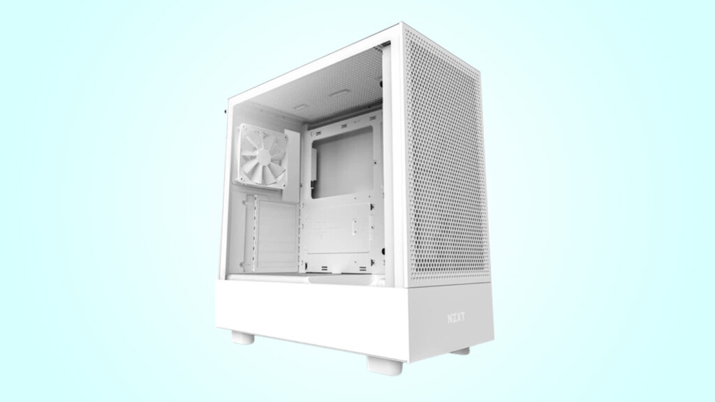 NZXT H5 Flow Compact ATX Mid-Tower PC Gaming Case - Best Budget PC Cases