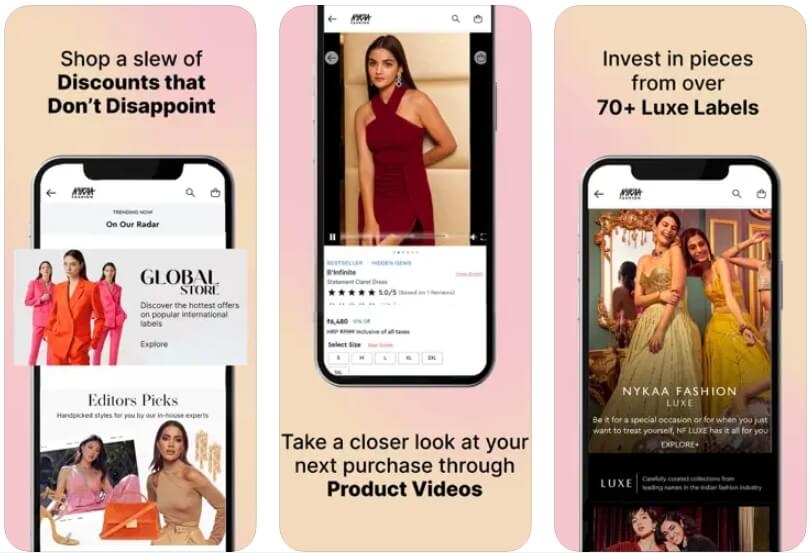 Nykaa - Best Clothes Shopping Apps in India