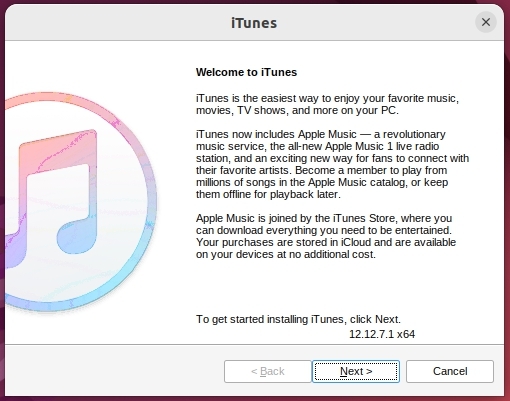 Установка iTunes — iTunes в Ubuntu