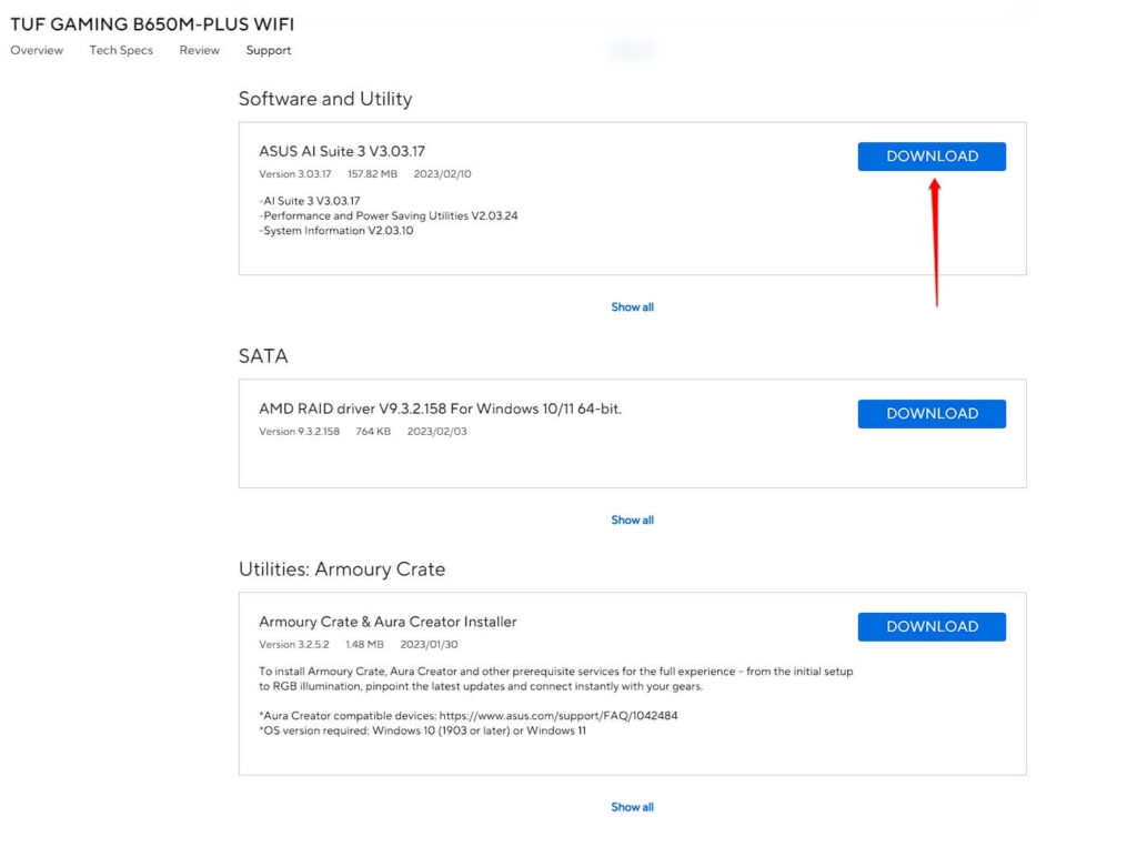 Скачать Asus AI Suite