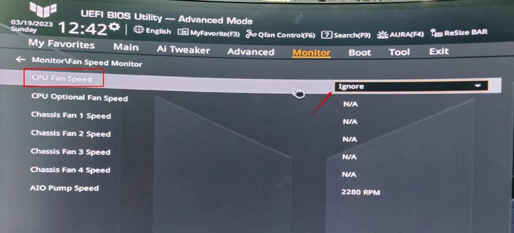 CPU Fan Error on Boot