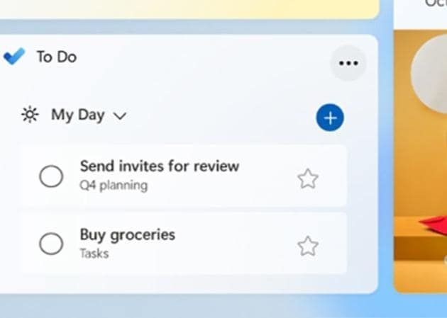 To Do Widget - Best Widgets for Windows 11