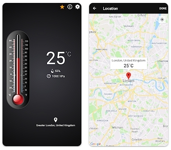 Thermometer++ - лучшее приложение для телефонного термометра
