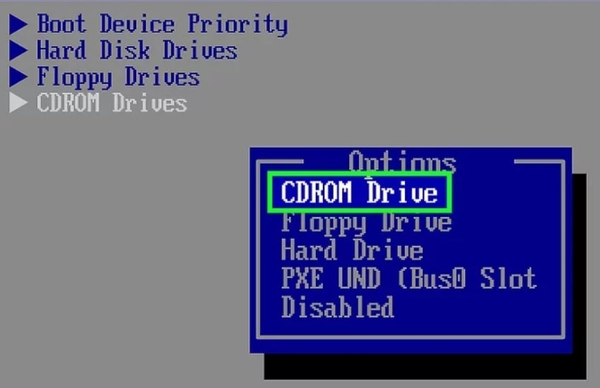 Приводы компакт-дисков BIOS — ошибка 0xc0000001 в Windows 10