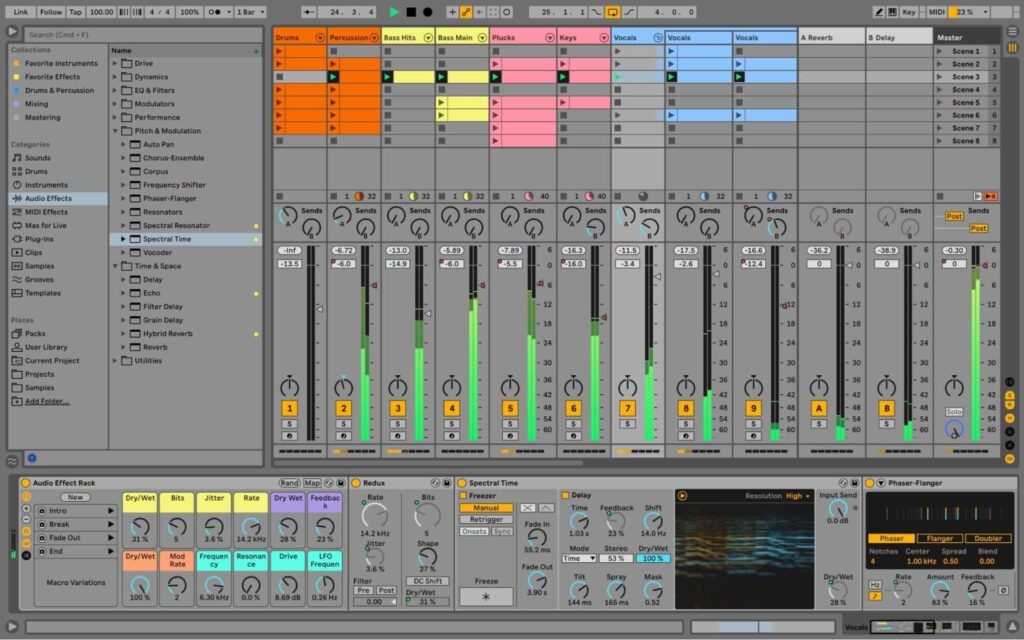 Ableton Live — альтернативы GarageBand для Windows