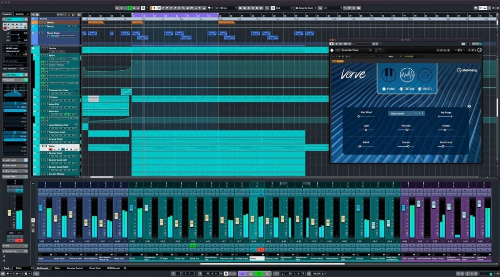 Cubase — альтернативы GarageBand для Windows