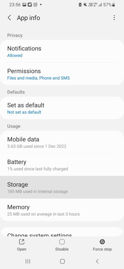 Android Storage Settings - Your device isn't compatible with this version Error