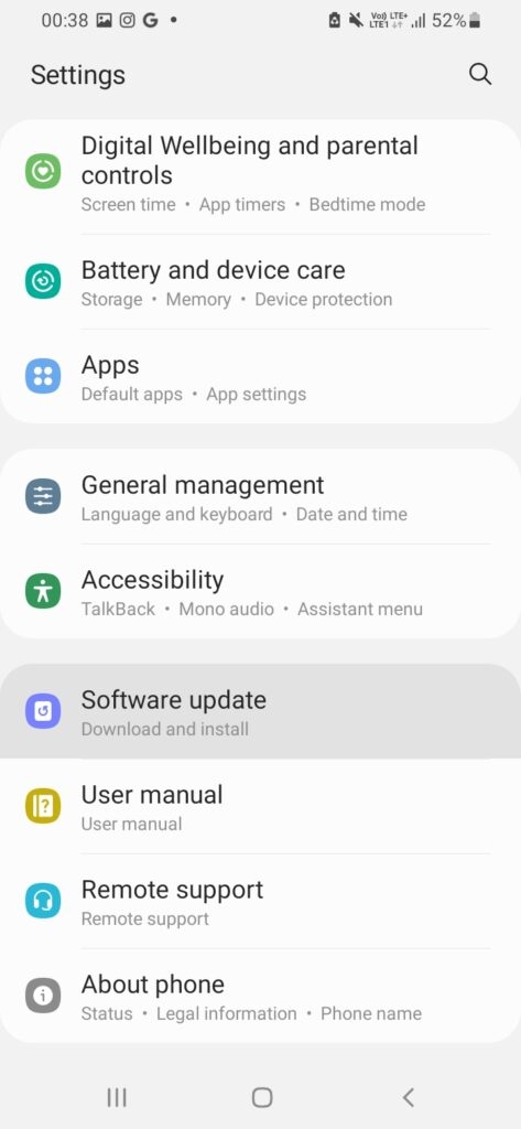 Android Software Update - Your device isn't compatible with this version Error