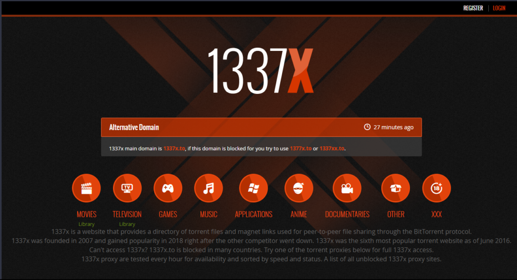 1337x - KickAss Proxy