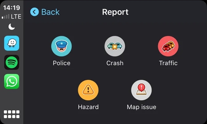 Waze — приложения CarPlay для iPhone