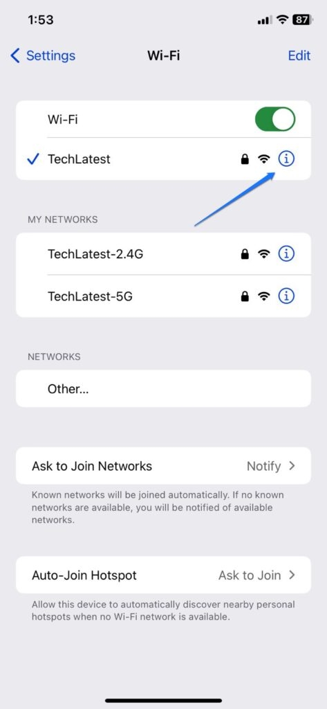 Wifi Settings - iPhone Will Not Access Certain Sites