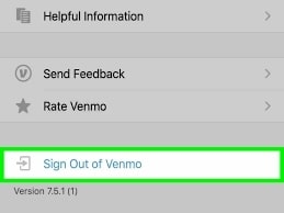 Sign Out of Venmo - Venmo: There was an issue with your payment Error