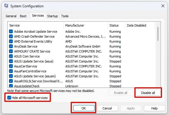 Clean Boot Windows 11 - WMI Provider Host High CPU Usage