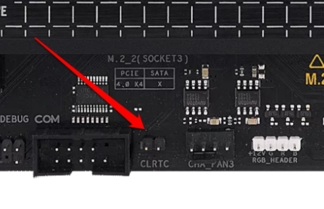 CLRTC Pin - DRAM Light On Motherboard