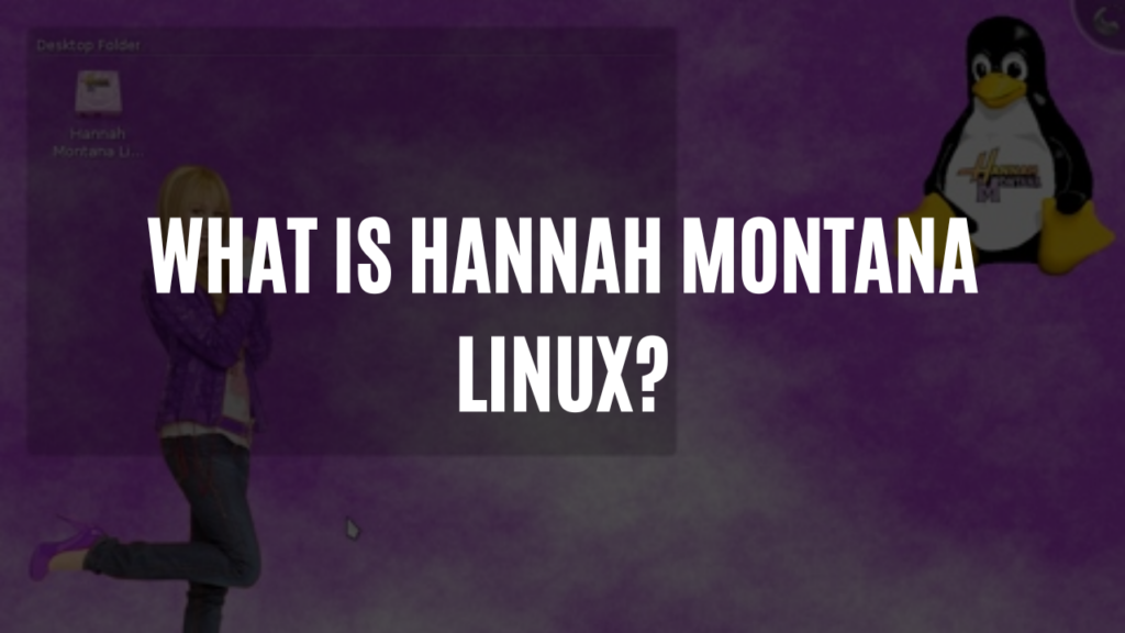 What is Hannah Montana Linux