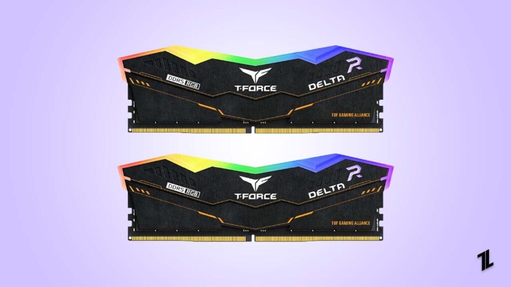 TEAMGROUP T-Force Delta RGB DDR5 Ram) 5200MHz CL40 - Best Budget DDR5 RAMs 