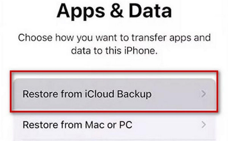 new iphone transfer icloud