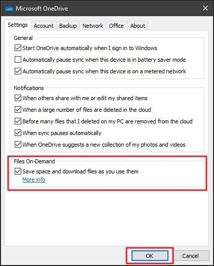 OneDrive On-Demand Feature - Error 0x8007016a in Microsoft OneDrive