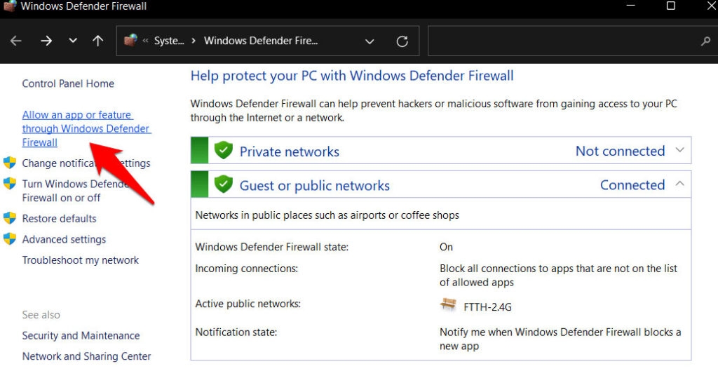 Add OneDrive to Firewall Whitelist - OneDrive Not Syncing