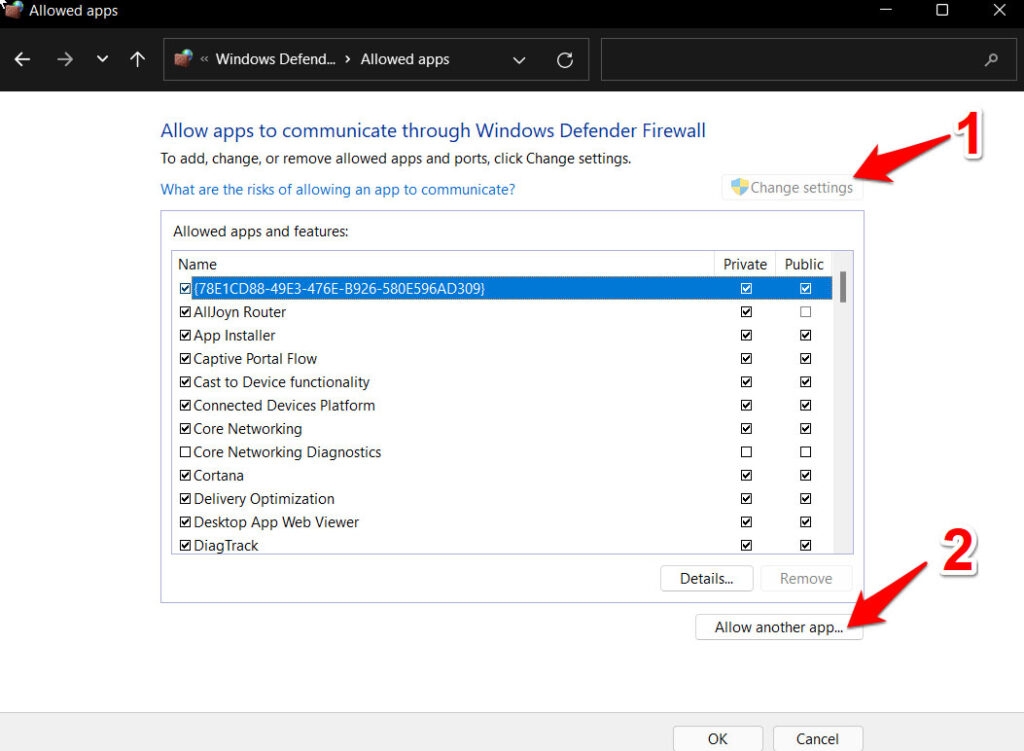 Add OneDrive to Firewall Whitelist - OneDrive Not Syncing