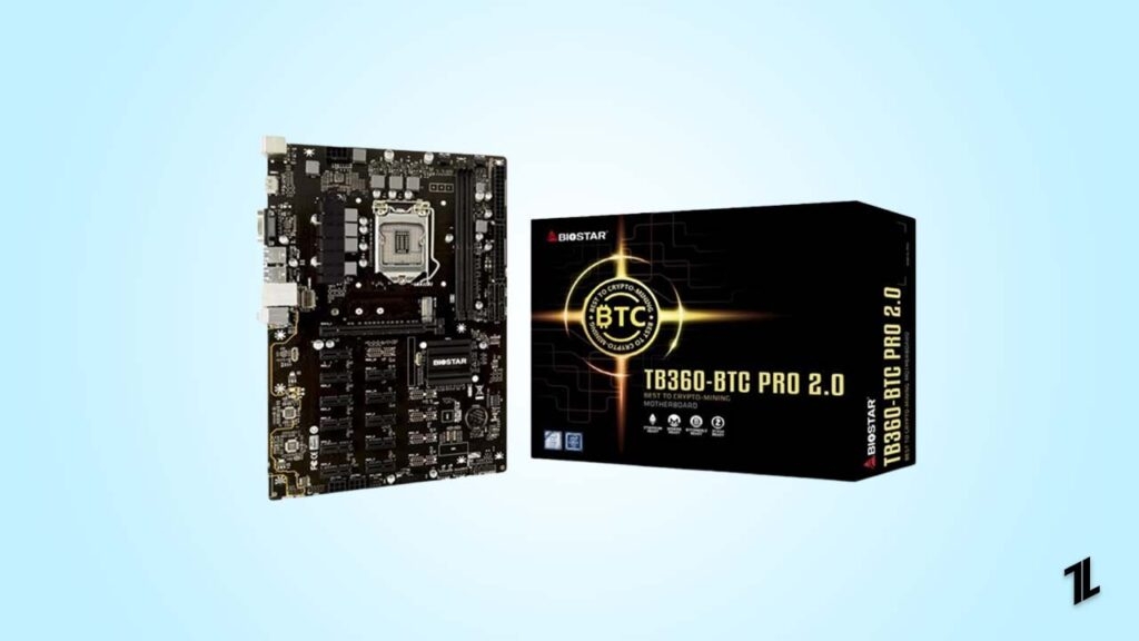 TB360-BTC PRO 2.0 (Intel 8th and 9th Gen) LGA1151 Intel B360 DDR4 - Best Budget Motherboards for Mining