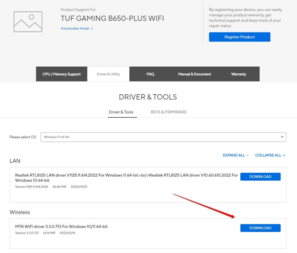 Download Wifi Driver