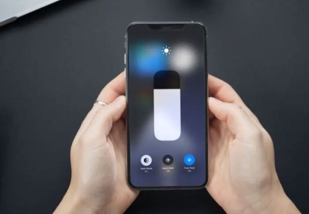 Check Your iPhone Brightness - iPhone 14 Black Screen Issue