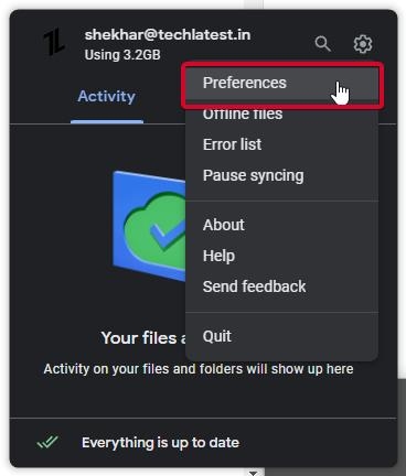 Google Drive Preferences - ‘Can't Launch Drive for Desktop’ Error