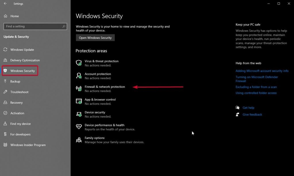 Segurança do Windows Windows 10 - Erro 'Não é possível iniciar o Drive for Desktop'