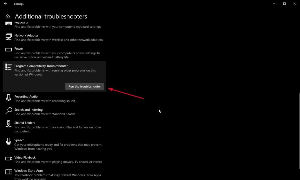 Program Compatibility Troubleshooter - ‘Can't Launch Drive for Desktop’ Error