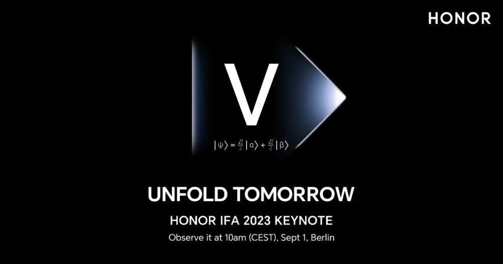 Honor Teases Magic V2 Global Launch Alongside a Mystery Foldable at IFA 2023 10