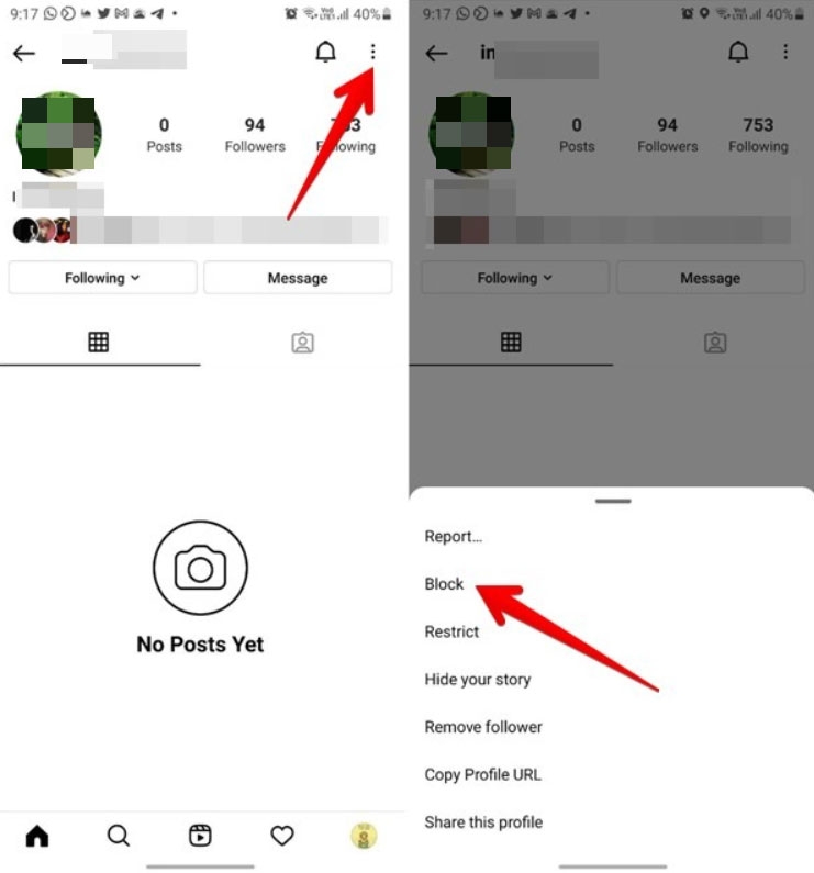 Как заблокировать пользователя в Instagram — Instagram Restrict vs. Block