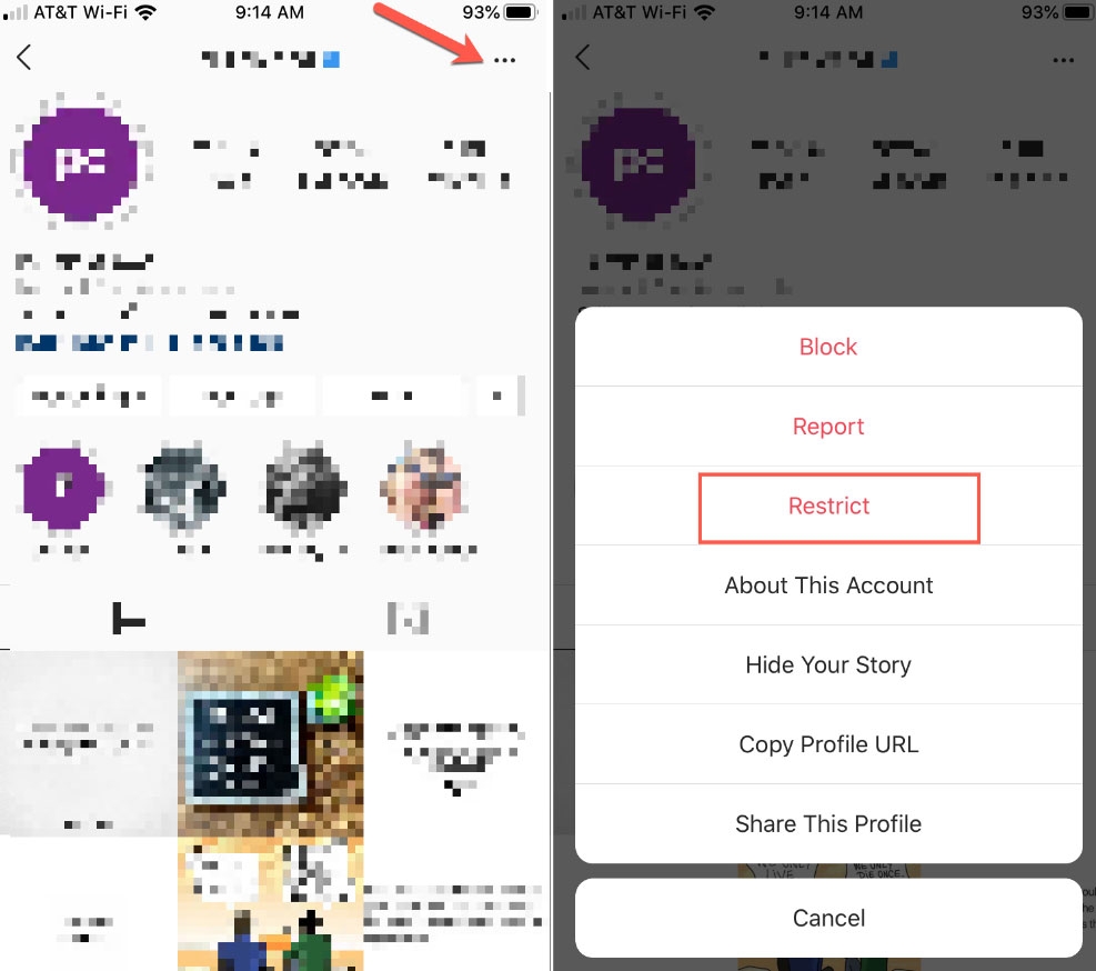 How to Restrict a User On Instagram - Instagram Restrict vs. Block